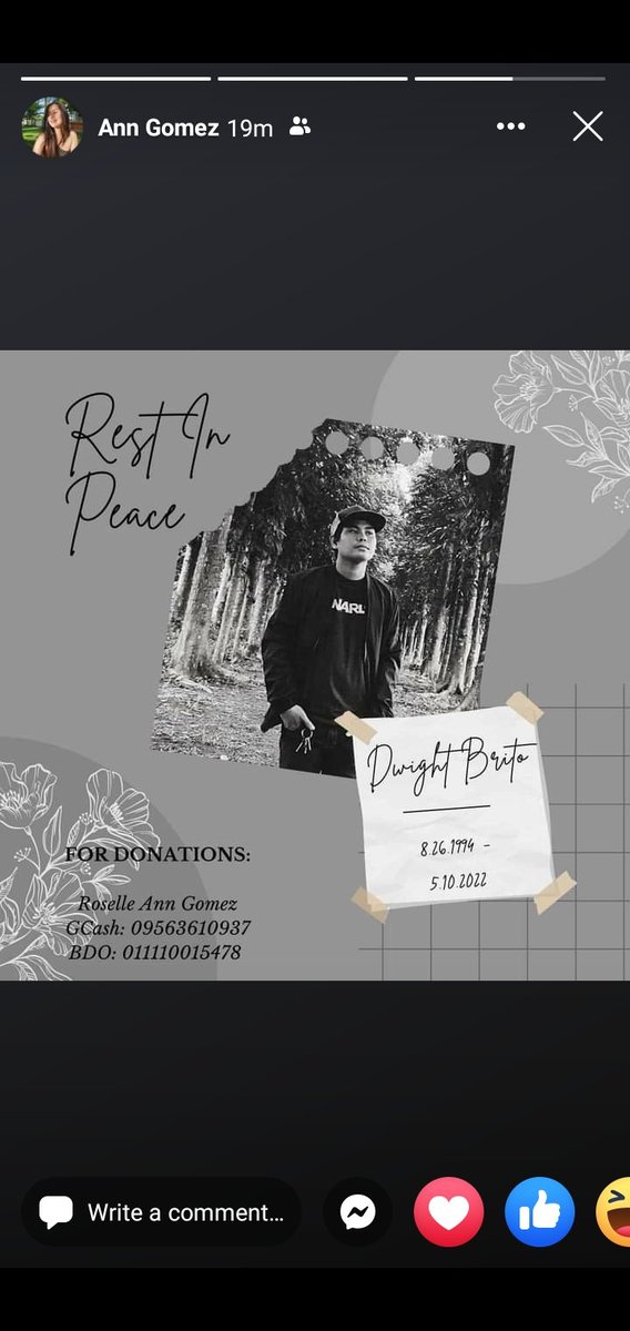 iamabisilerio's tweet photo. CALL FOR DONATION for the passing of our dear friend. 🥺 https://t.co/Csmb3vcbFH