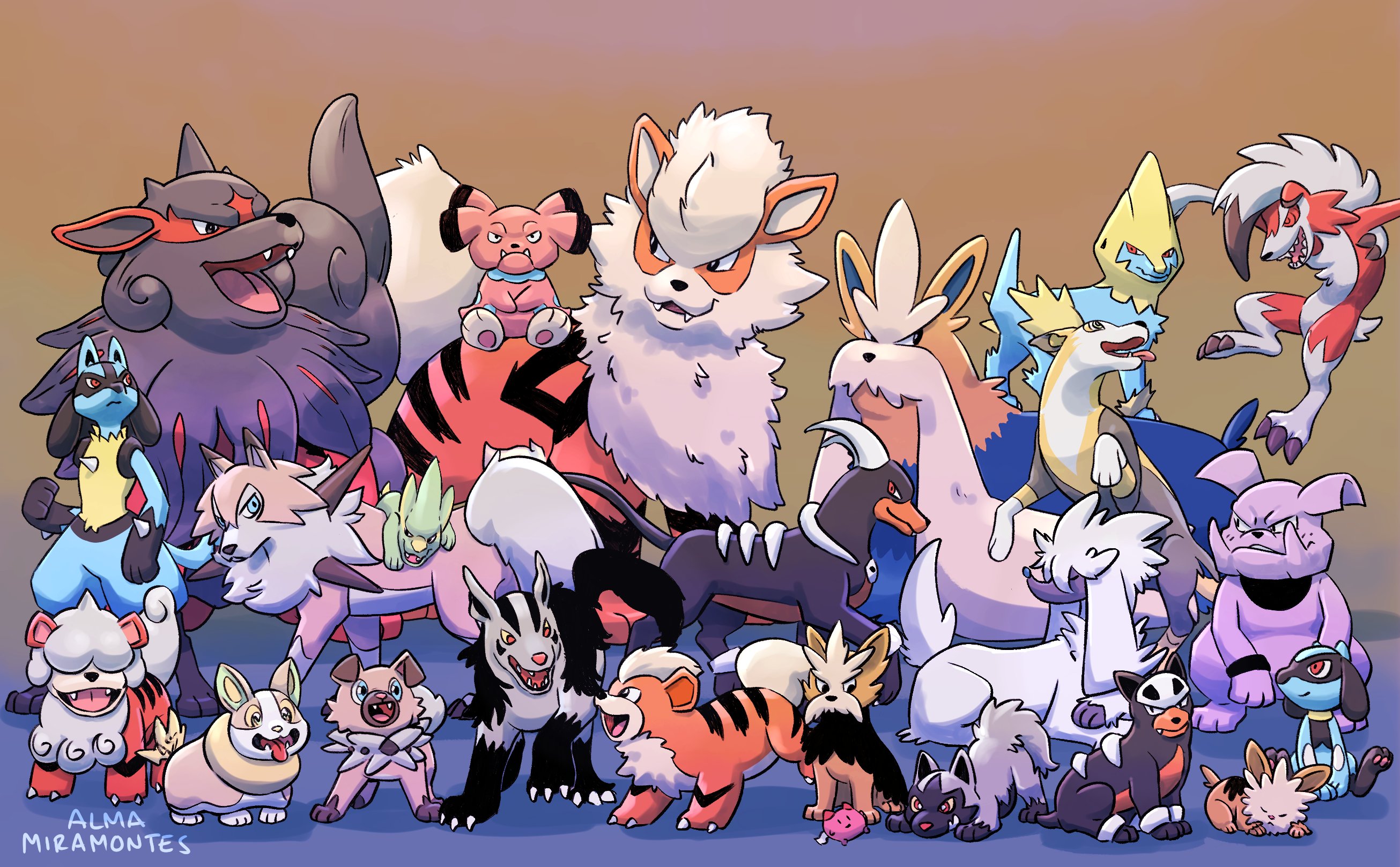 Alma Miramontes 🦖🍃 على X: &ldquo;Pokemon pups ✨🐶 . Forgot to post 