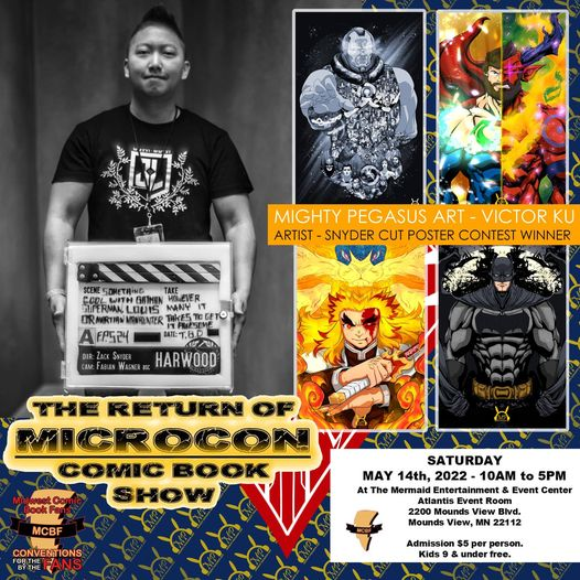 MidwestComicBk's tweet photo. We are excited to announce that artist Victor Kuhl will be at #MicroCon2022! https://t.co/htToPkDoNw https://t.co/OrImSzVt0Z