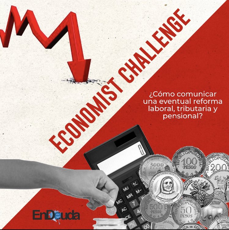 endeudauniandes's tweet photo. Se vino el #EconomistChallenge con un panel inmejorable. Discutiremos temas alrededor de las reformas que el gobierno entrante tendrá que hacer y la manera en que se debe comunicar este tipo de políticas. Los esperamos a todos! @diegoguevaro @azambrano0 @MFValdesV https://t.co/2j6WWBrEBK