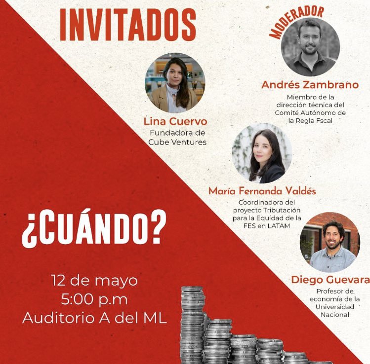 Se vino el #EconomistChallenge con un panel inmejorable. Discutiremos temas alrededor de las reformas que el gobierno entrante tendrá que hacer y la manera en que se debe comunicar este tipo de políticas. Los esperamos a todos! <a href="/diegoguevaro/">Diego Guevara</a> <a href="/azambrano0/">Andres Zambrano</a> <a href="/MFValdesV/">María F. Valdés PhD</a>