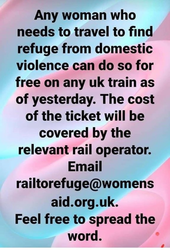 HELLANBIGLOVE's tweet image. #DomesticAbuse 
#CoersiveControl 

#VictimsCode 
#WomenWhoCode 
#DABill

#VictimToSurvivor 
#Survivor 

👉GET OUT BEFORE IT'S TOO LATE, TRUST ME I KNOW 👇
FREE TRAINS