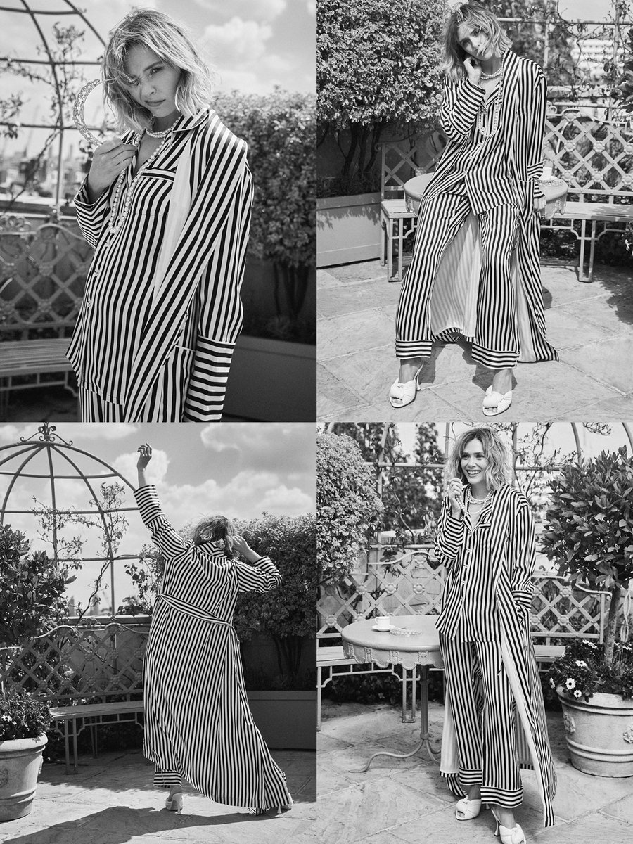 elizabeth olsen for harper's bazaar uk (2022)