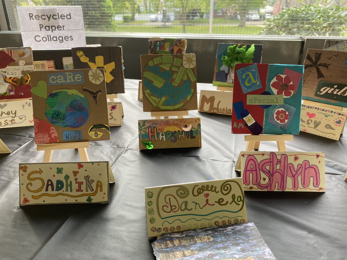 PwayArts's tweet photo. The Arbor Nature Walk of Art G&amp;T Showcase is amazing!! Congratulations to our awesome Arbor Artists and Mrs. Rosania! #PwayArts https://t.co/WIz5NJvlOD