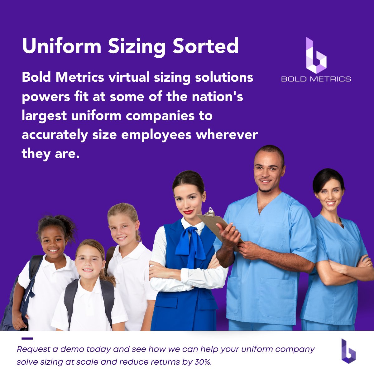 boldmetrics's tweet photo. Join @boldmetrics from May 22 - 24, at the #Naumd 2022 Convention and Exposition in Reston, VA as we showcase our powerful sizing solutions for the #@@uniform industry.
π½ππ: https://t.co/0oQemo5r9r
#VirtualFitAtYourFingertips #uniformsizing #virtualfit https://t.co/qJlDAhOfl1