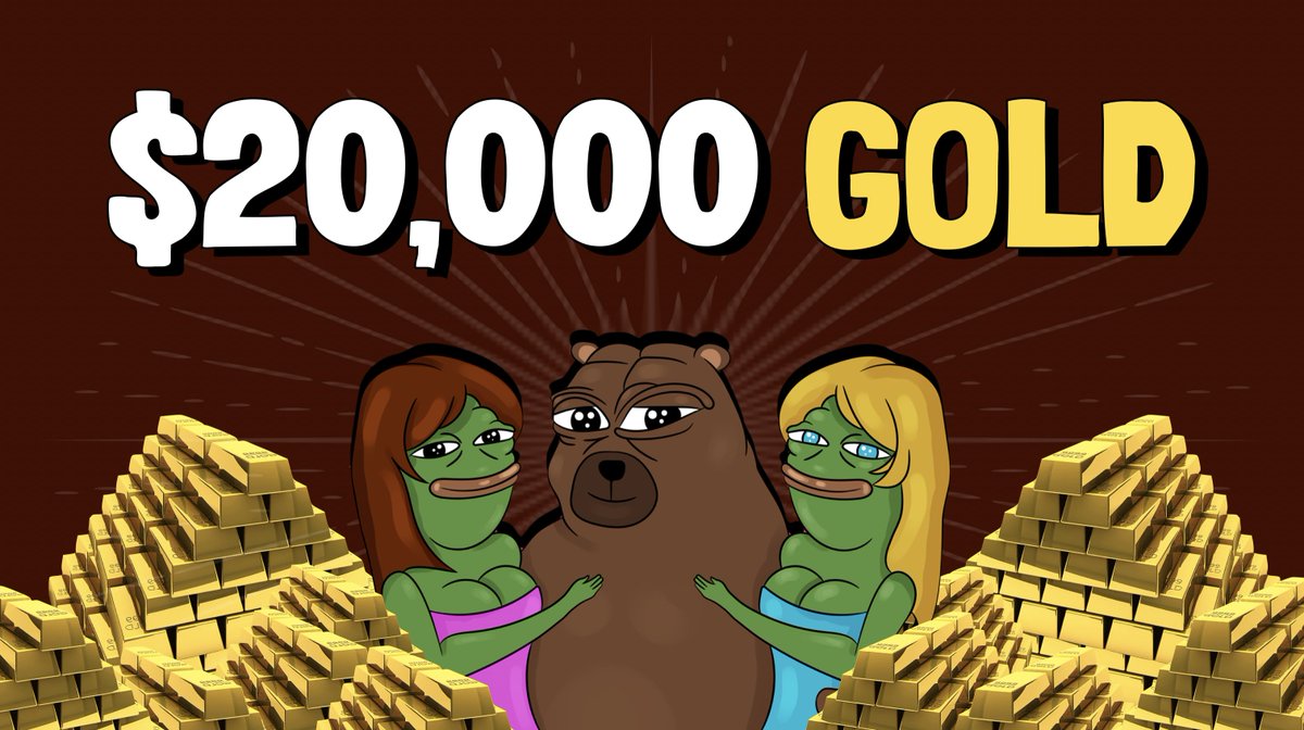 PermabearETH's tweet photo. 🔴 START OF THE UTILITY 🔴

You thought this was a pump and dump? Wrong. PERMABEAR is the last shitcoin to save your portfolio in this bear market with to its genius tokenomics.

We are pleased to announce the PERMABEAR Treasury just purchased $20,000 worth of Gold (10.9 $PAXG) https://t.co/OzjGFoAAln