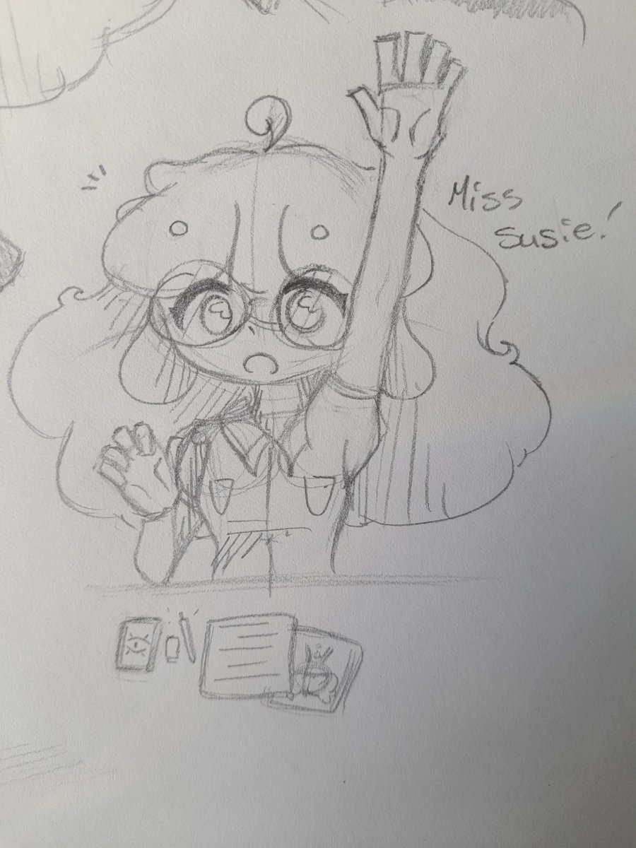 Inky_Chan18's tweet photo. The first ever sketch of Inarii
VS
The last one that I did✨
I see improvement
The first one is built different-
#FunkinHs #fnfhsoc #oc #art https://t.co/P74Z3QnIBy