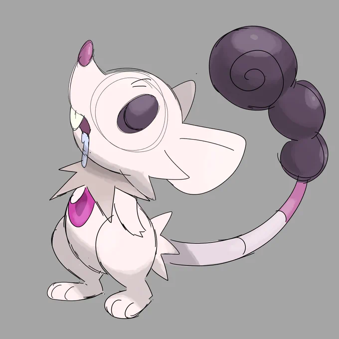 Naprat evo line- Naprat-Ratele-Rationall. Psychic/Grass 