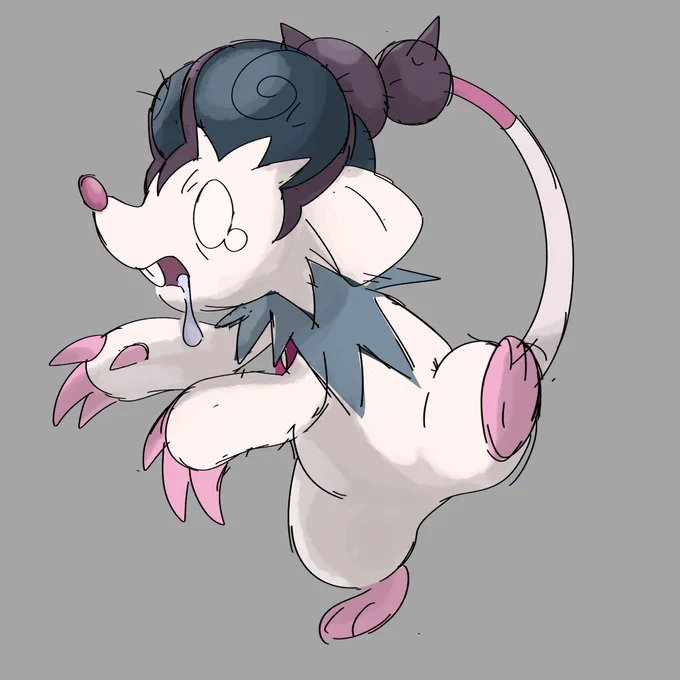 Naprat evo line- Naprat-Ratele-Rationall. Psychic/Grass 