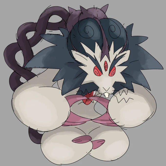 Naprat evo line- Naprat-Ratele-Rationall. Psychic/Grass 
