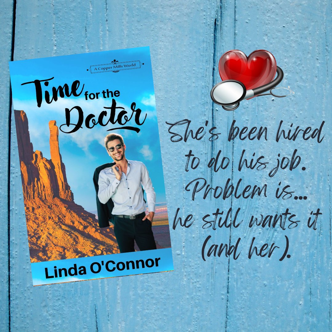 LindaOConnor98's tweet photo. *¨*#99c #Romcom *¨*
Make time for the doctor especially if she's the love of your life. ;D
TIME FOR THE DOCTOR
https://t.co/XXNAyg78Z0
#medical #smalltown #CopperMills #KU https://t.co/BpxtWFTutw