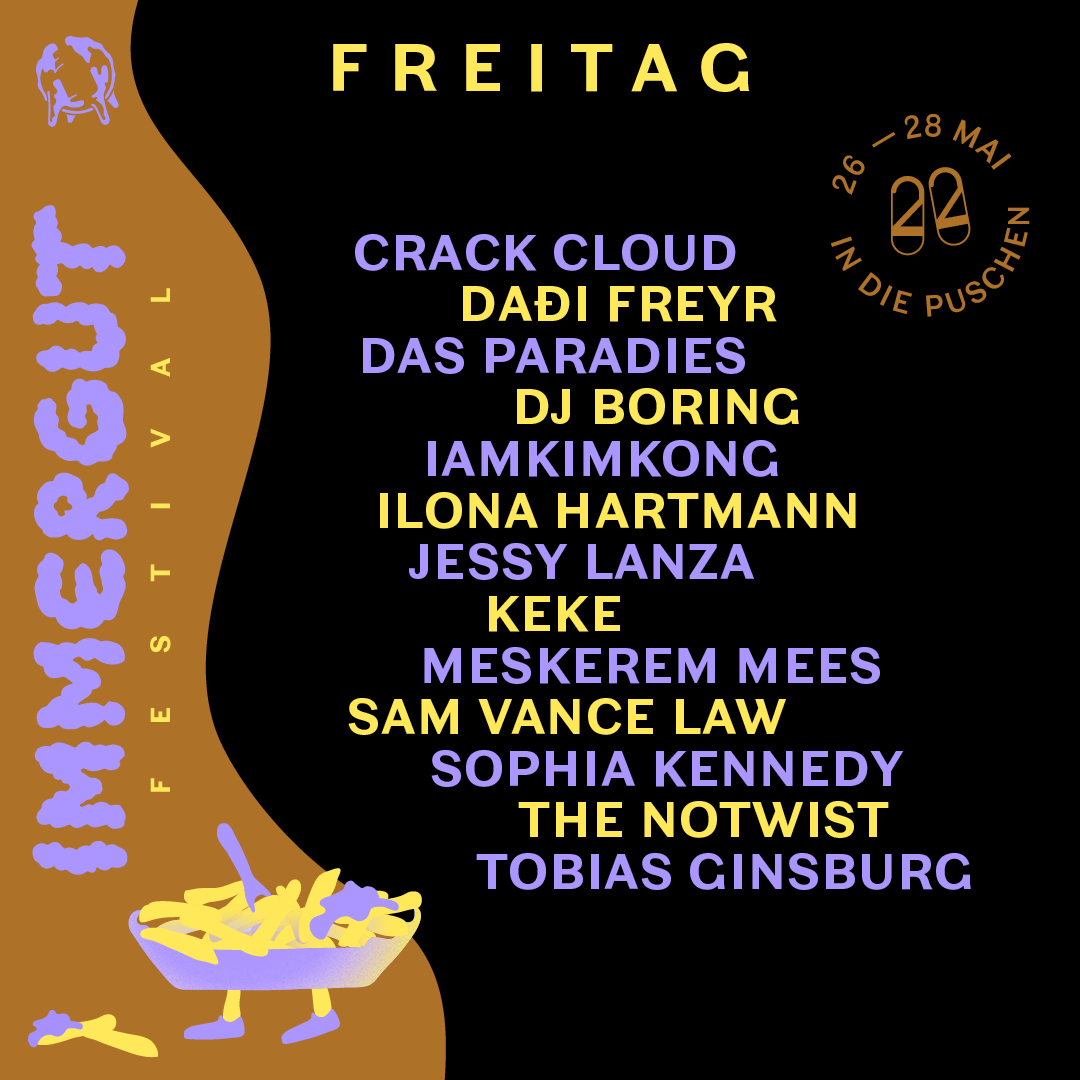 Immergutrocken's tweet photo. Heißer erwartet als die Eröffnung der Badesaison – endlich haben wir alles zusammen & können musikalische Entscheidungshilfe für 3 Festivaltage bereitstellen. Passend dazu gibt's auf https://t.co/j322zxHnTt #Tageskarten für alle Kurzurlauber*innen. #InDiePuschen #Immergut2022 https://t.co/kgwKbnhOOr