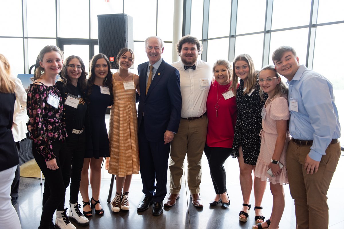 I was in Fort Smith this morning to celebrate the Community School of the Arts and their dedication to arts education. Congratulations to everyone who made this possible, and I’m excited to see the growth of <a href="/csafortsmith/">CSA Fort Smith</a> in the years to come!