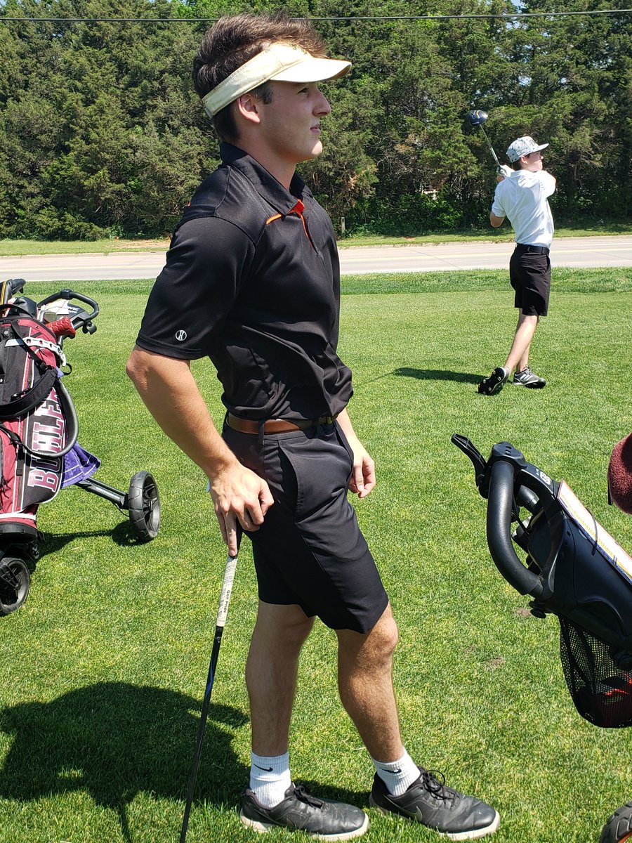 Dylen Slusser wins league! Chance Kohls finished 4th, 1st team all league. Kaden Pressnell, Bryce Jackson, Chadd Brown, and Brock Hallmark all finish second team all league. All six of your Augusta Oriole golfer finish with all league honors! Team finishes second by two strokes.