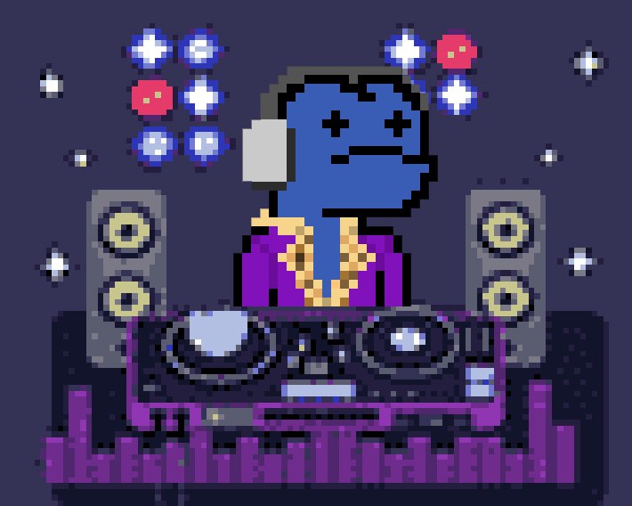 CryptoReptilia's tweet photo. Geiko es el Dueño de la Rumba! No puede vivir de día, porque se pone de Malgenio.
#CRCommunity
#cryptoreptilians
#NFTCommunity https://t.co/zFY97Bn4IV