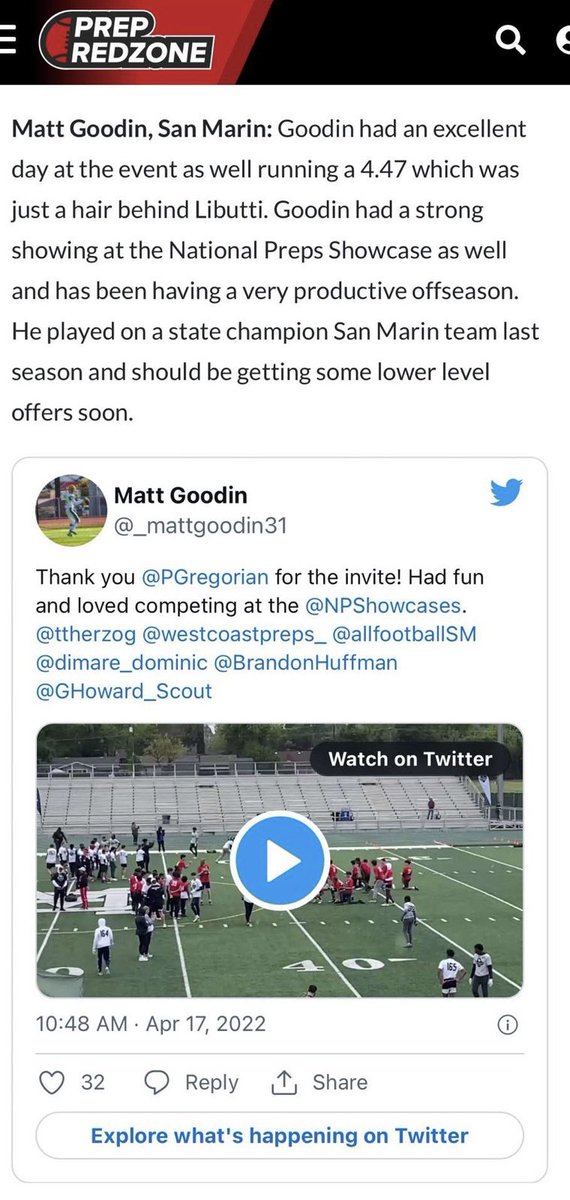 Matt Goodin (@_mattgoodin31) on Twitter photo Thank you for the write up! <a href="/PrepRedzoneCA/">Prep Redzone California</a> <a href="/dimare_dominic/">Dominic Dimare</a> <a href="/ttherzog/">Coach Trent Herzog</a> <a href="/jlawson707/">JaJuan Lawson</a> <a href="/allfootballSM/">San Marin Football</a> Thank you for the write up! <a href="/PrepRedzoneCA/">Prep Redzone California</a> <a href="/dimare_dominic/">Dominic Dimare</a> <a href="/ttherzog/">Coach Trent Herzog</a> <a href="/jlawson707/">JaJuan Lawson</a> <a href="/allfootballSM/">San Marin Football</a>