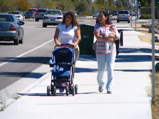 UNWomenLA's tweet photo. Safer streets, sidewalks, crosswalks and access ramps are critical for women and children. #walkability #Safesidewalks #Urbanism @BobBlumenfield @CD12LA @kdeleon @MitchOFarrell @HerbJWesson #LASidewalks https://t.co/thdmQCDhrw
