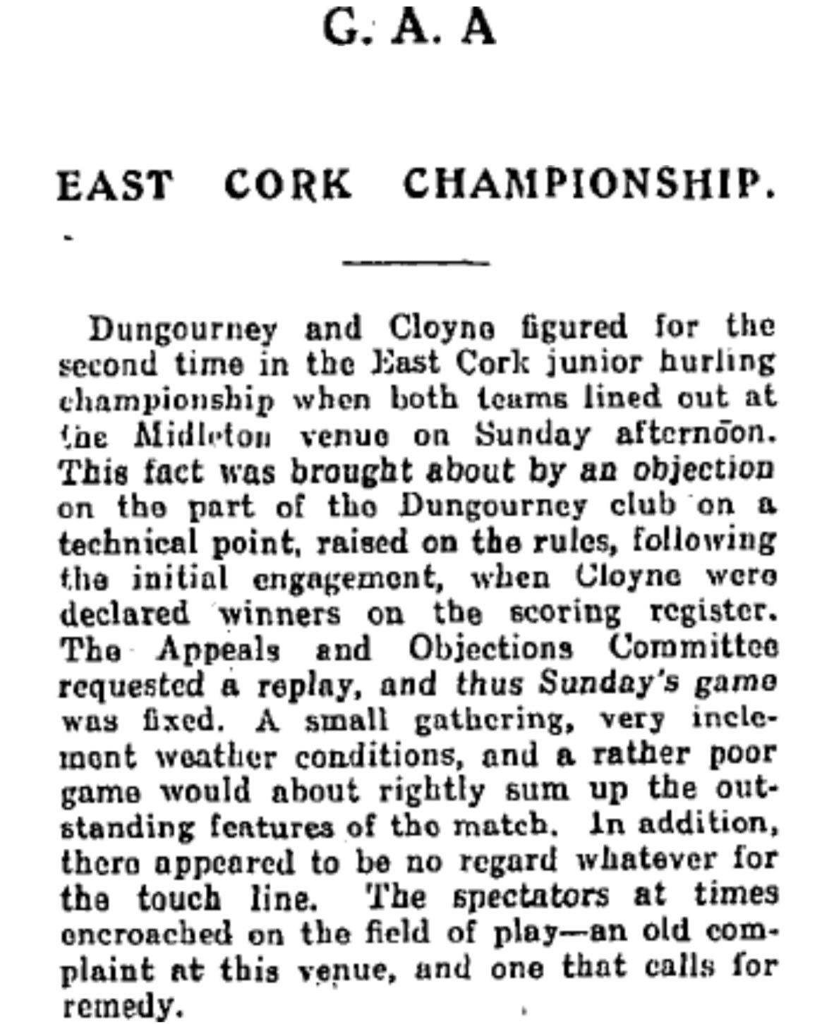 Cork Hurling History 🔴⚪️ on Twitter "On this day in 1931