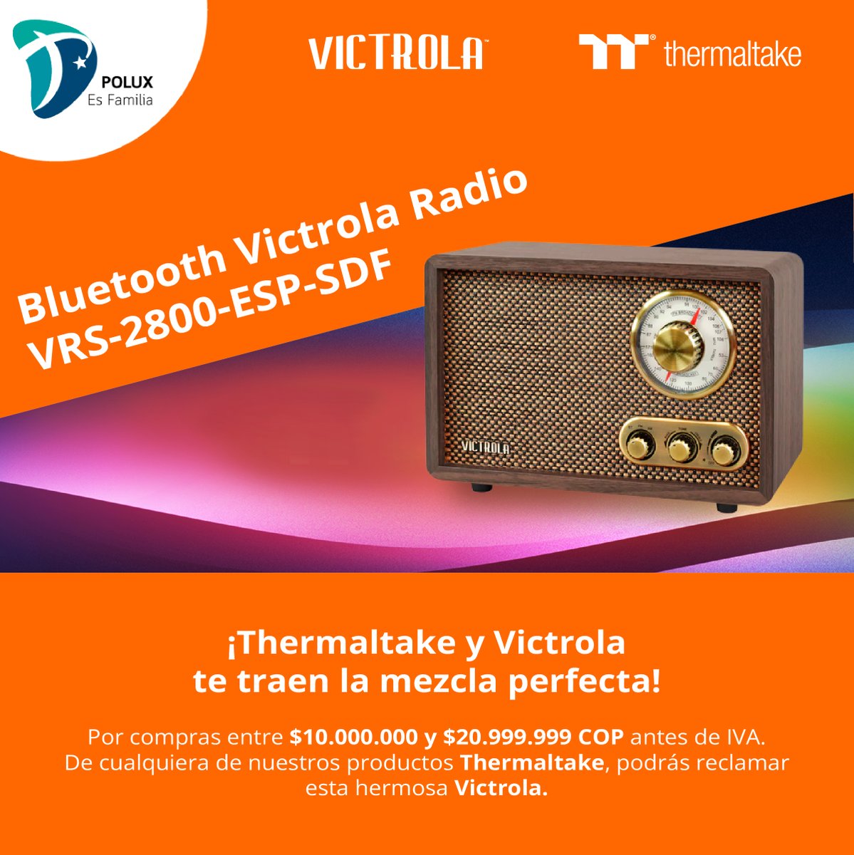 PoluxSas's tweet photo. 🔊☺️LA MEZCLA PERFECTA LA TIENES CON TT Y VICTROLA🎼🎤 https://t.co/YytXXcbZ79
