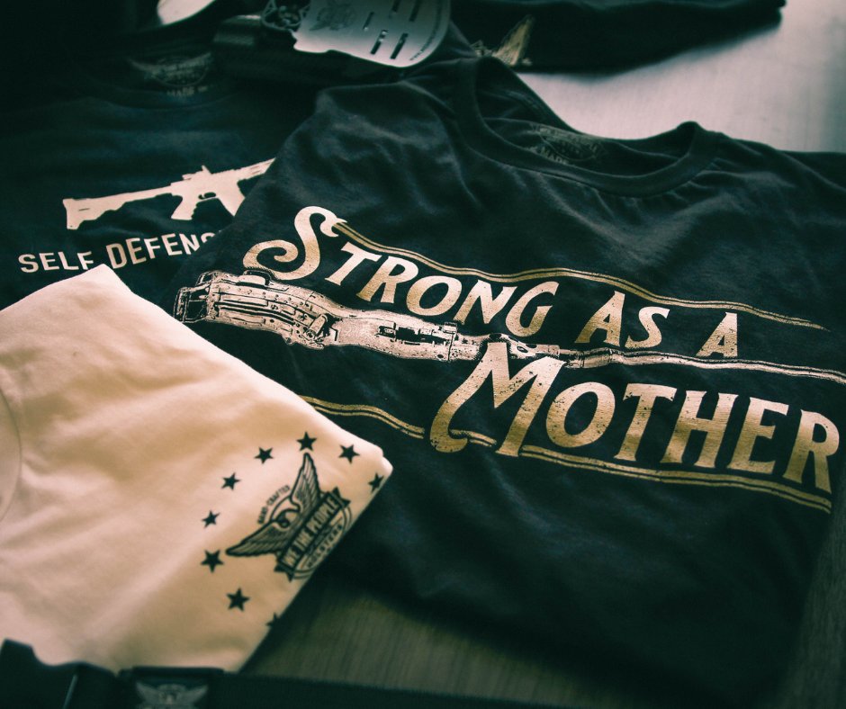 Wethepeoplehols's tweet photo. Did you know WTPH's is releasing new designs every week?
https://t.co/N0ufTtkIdu
Check out our latest designs including "Strong as a Mother," available at the link above. ⤴️
#wethepeopleholsters #guntee #madeuce #selfdefenseisnotillegal https://t.co/ZXQ7EBlKUJ
