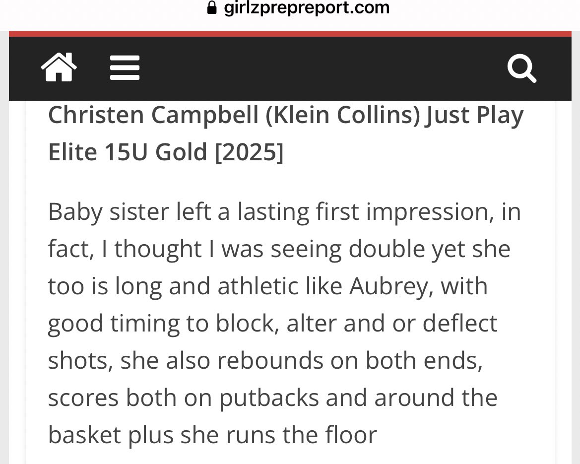 JPElite_Girls's tweet photo. The Campbell’s sister’s are JUST getting started 🔥 and are poised for a STANDOUT summer. #quotemeonthat better yet quote @girlzprepreport https://t.co/ettf9yhoAj