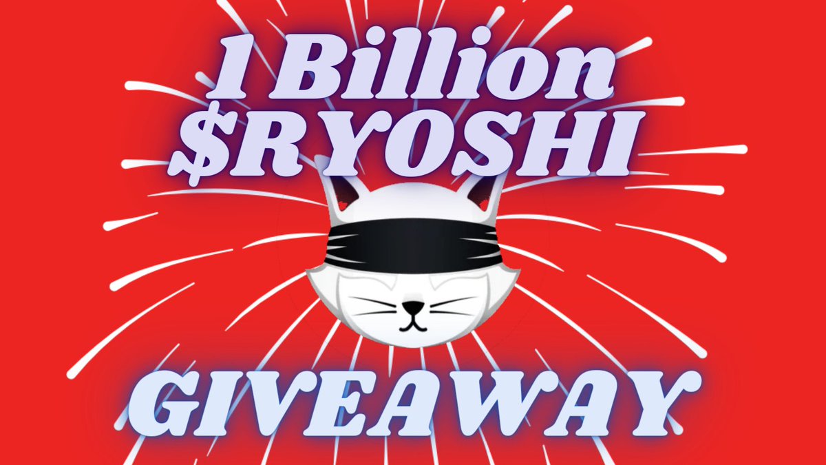 🚨🚨Day Two Giveaway🚨🚨

1 Billion $RYOSHI up for grabs

⚡️Live tonight on our Discord⚡️
discord.gg/X3TFa3Vn

🕘9PM EST

👉Need a Guard to play👈
Don't have one get it now

ryoshisguard.com/#about

#Giveaway #RyoshisVision #SHIB #cryptocurrency #competition #CryptoGiveaway