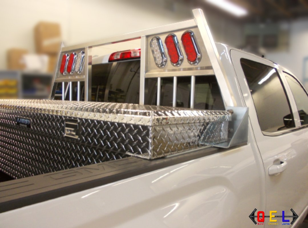 Why stick with just one product when you can make a powerhouse combo? Take this headache rack, stop-turn-tail lights, and cross body toolbox combo for example!

#toolboxes #toolbox #warninglights #taillights #taillight #crossbodytoolbox #truckbox #trucktoolbox #backrack #calgary