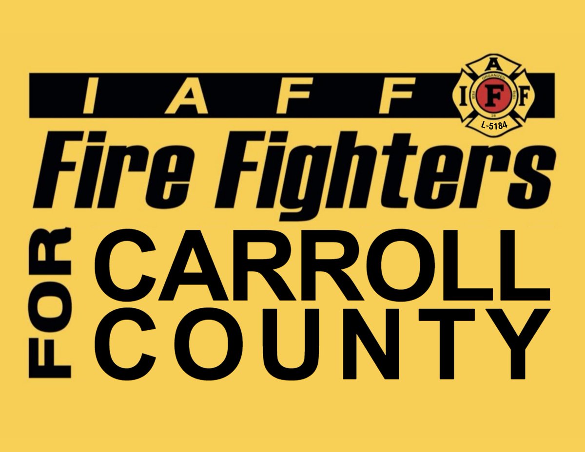Carroll County Professional Fire Fighters tweet media