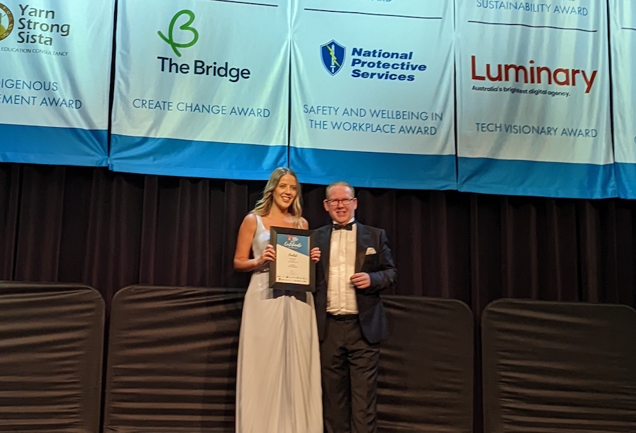 LuminaryHQ's tweet photo. Luminary is proud to once again sponsor the Tech Visionary category of the Victorian Young Achiever Awards. Congratulations to Elise Sutherland, this year's winner! #VICYAA
https://t.co/HAp7yXMj0o https://t.co/kKzNIcwih3
