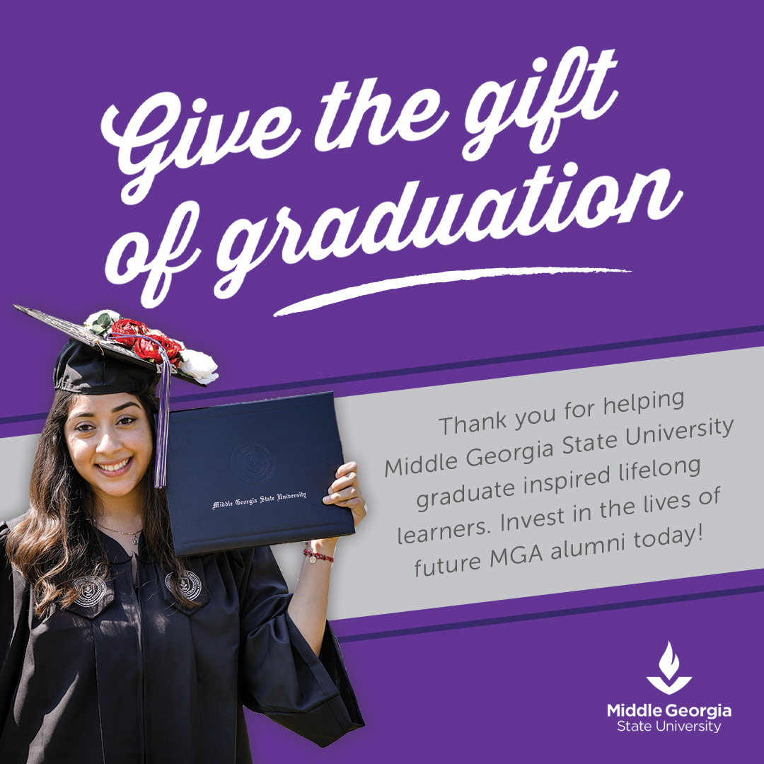 MGAstateU's tweet photo. 🎓 Invest in the lives of future #MGA alumni by making a gift to help fund scholarships!

🔗: https://t.co/QOC3UJVKsd https://t.co/1Wvq2zF6Gn