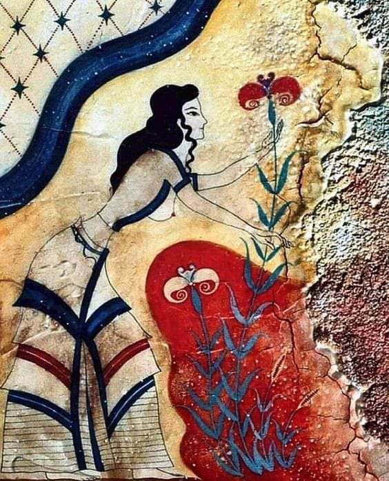 archeohistories's tweet photo. Minoan fresco in "House of Women" at Thera/Akrotiri, today's island of Santorini, Greece. Dated 16th Century BC.

https://t.co/TlzNFxLqXe

#archaeohistories https://t.co/SPvZ6pwPTz