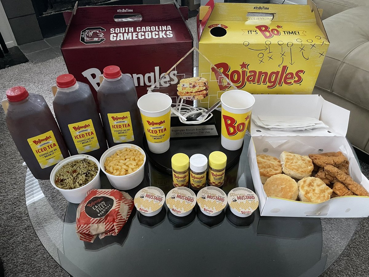 Mike_Uva's tweet photo. Heard @CocksLacrosse is one step closer to bringing home another National Championship to Columbia. 

If USC can get it done, not only will I personally hook the entire team up with some @Bojangles, but I’ll give a Bo’s coupon to 5 random people who retweet this. #ItsBoTime #Ad https://t.co/P2nv9DROg3