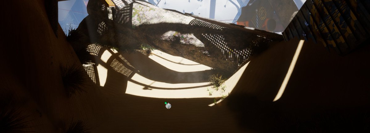 NethashStudio's tweet photo. It is basically a playground...Ramps, tunels, iron nets. 
Now we just need YOU....more! 😉

https://t.co/rfzRme3sAA
#indiegame #indiegamedev #indiedev #gamedev #rustracers #unreal #UnrealEngine5 #Steam #RustRacers https://t.co/ausprLeG9X