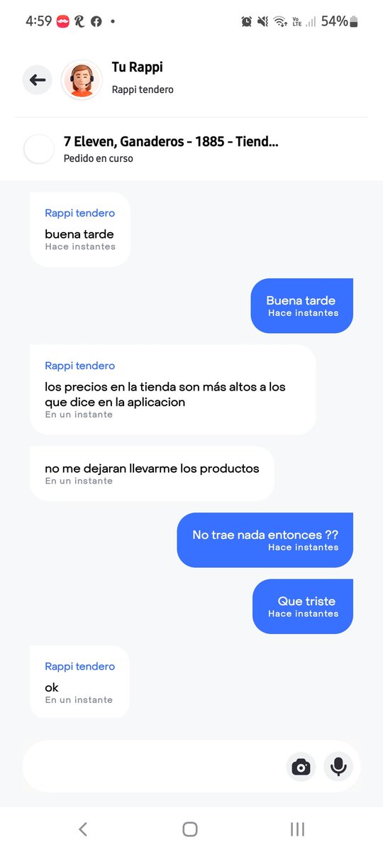 ricki69's tweet photo. Es increíble que no tengan comunicación con los negocios que tienen en la app , aparecen diferentes precios , a cancelar pedido ??@RappiMexico https://t.co/ju2hQVkNAq