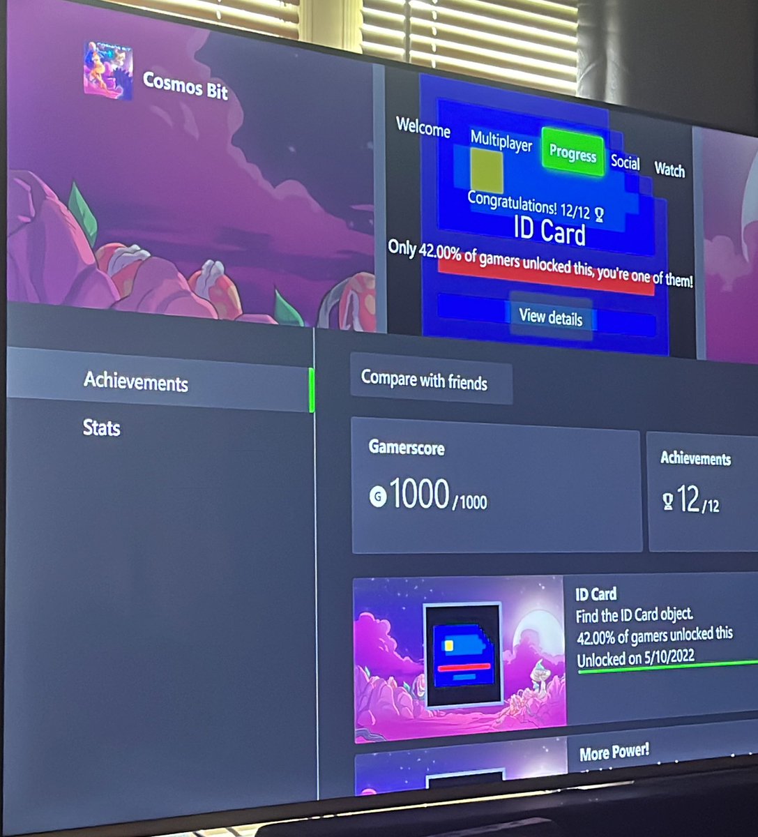 jenapher6's tweet photo. #CosmosBit completed! That was a bit challenging at parts. Thanks for the guide @AchievementLand ! https://t.co/xSZLN1bLkU