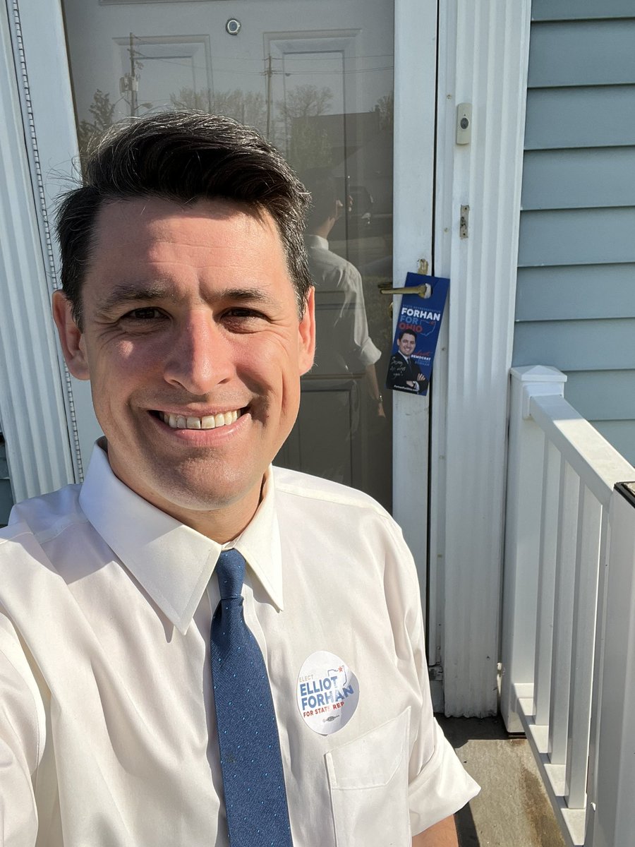 ForhanForOhio's tweet photo. Another beautiful day on the East Side of Cuyahoga County to knock doors and talk to voters!
#ForhanForOhio https://t.co/bVgOYiAOk1