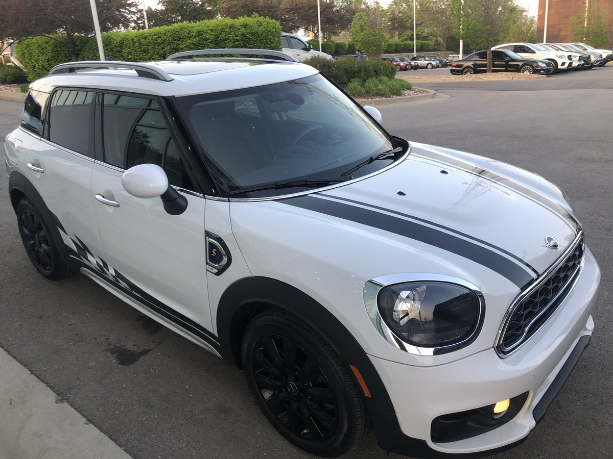 gloomyfangzz's tweet photo. Got my first ever car. Absolutely in love with mini coopers, I’m glad to have got my hands on a style AND brand that I love. A white and black mini with some checker pattern on it.

#mini #minicooper #minicoop #bmw #furry #fursona https://t.co/mLcRJgnqz7