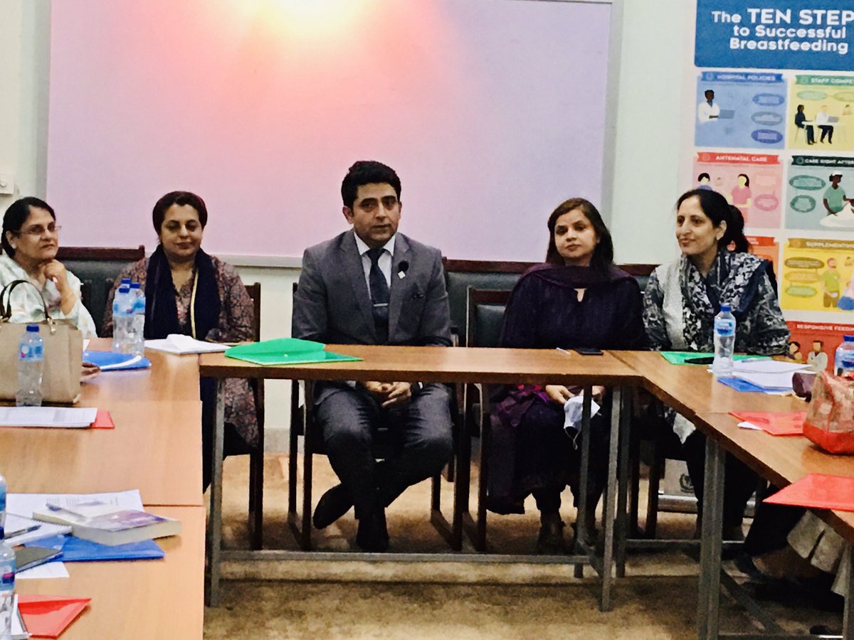 Dr_SaminaNaeem's tweet photo. 3 Days Training on Integrated Nutrition Package into Primary Healthcare through UHC Approach
For ICT- PHC Facilities, (9-11) May 2022 by WHO in collaboration with Nutrition wing of MNHSR&amp;C
#savelives #maternity #motherhood #newborn #nutrition #healthcare @drshahzadhsa https://t.co/YcrEA4Ew69