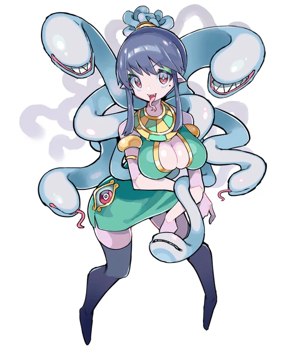 OC『メデューサちゃん』
#創作 