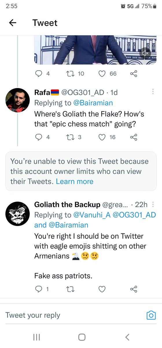 Show me the post where I disrespected you before you posted this you blig burglar. Typical cocksucker... Acting just like the azeris. You the one doing shit and got the nerves to blame me. I don't come at NO ONE FOR NO REASON. But you wanted my attention... You got it rafique