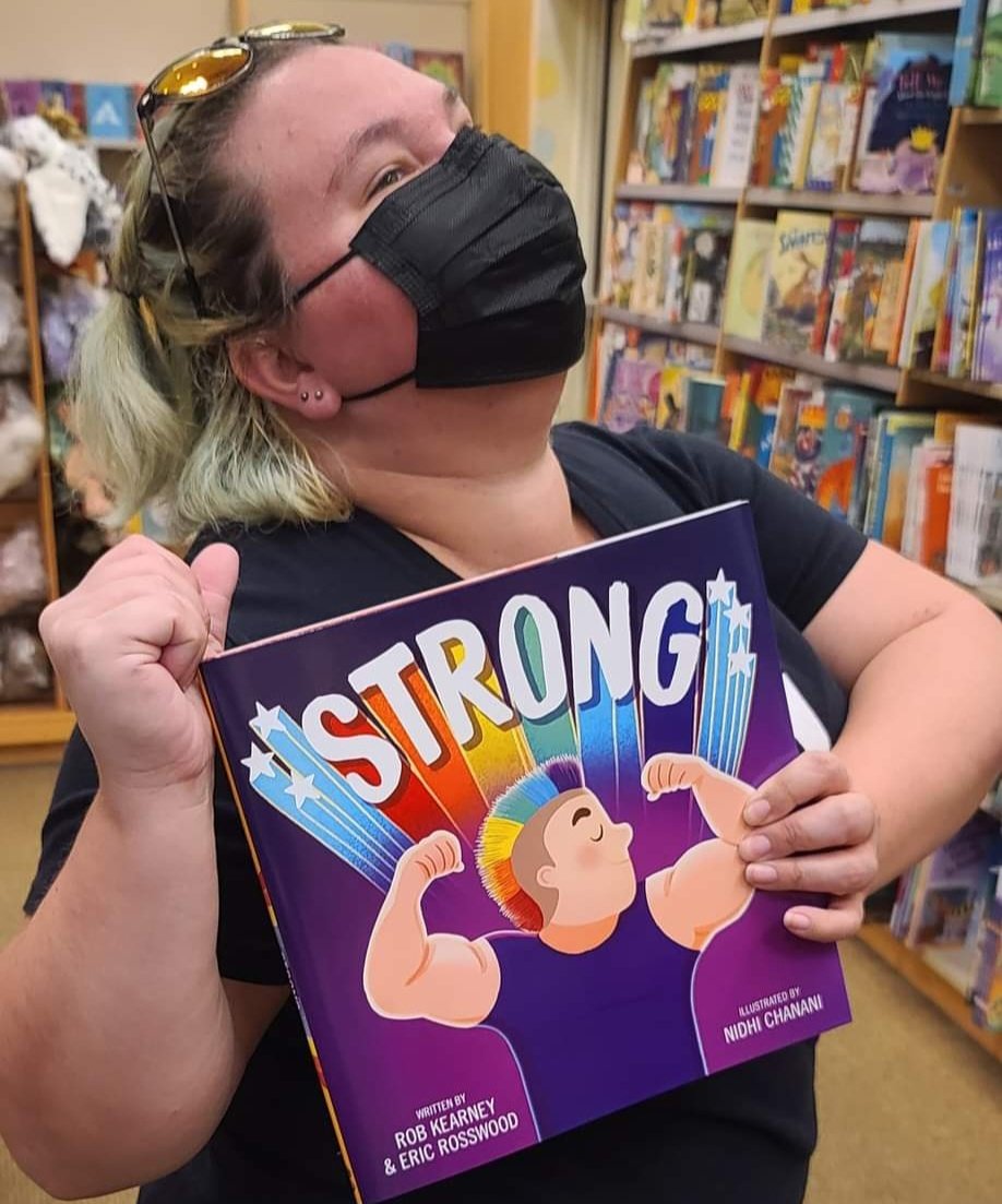 lsrstephens's tweet photo. So excited for my friend @EricRosswood and the release of his book Strong! Inspiring stories need to be shared! It's out today, go grab your copy! 
#readstrong #inspirationalstories #picturebooks #robkearney #nidhichanani #strongman https://t.co/mMh4pwJCNy