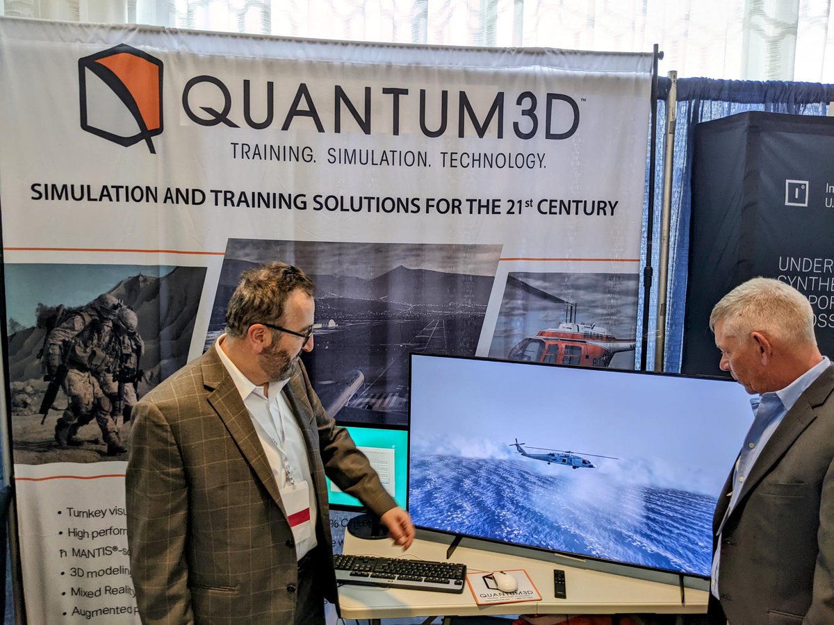 Quantum3D's tweet image. Level D Airport Demo by Quantum3D at #MODSIMWorld2022

Any airport in the world can be modeled by our experienced database team and turned into a realistic training environment

Read more our Custom Visual Database quantum3d.com/custom-visual-…

#levelD #airportdevelopment #mantis