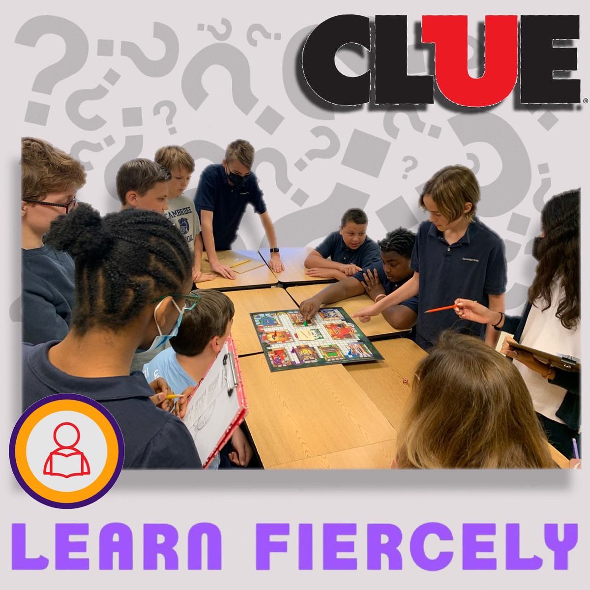 CSKnights's tweet image. 📖 As an extension of reading an @agathachristie #mystery students in MSIII played the classic @Hasbro board game #clue! 🔍 Was it Plum with the wrench in the bedroom? 🤔

#extensionactivities #readingclass #learningdifferences #dyslexia #adhd #princetonprivateschools