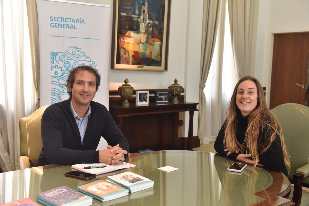 JavierAndresInt's tweet photo. Junto a Agustina Vila @fundacionbapro conversamos sobre proyectos para nuestro distrito https://t.co/racrGbIZnF