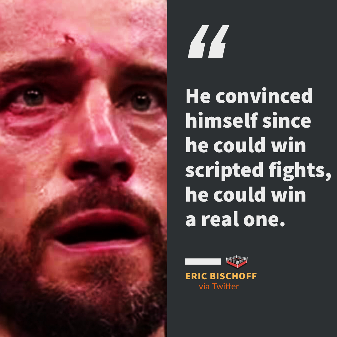 ringsidenews_'s tweet photo. #EricBischoff drags #CMPunk failed #UFC career https://t.co/PUceGHKyEg