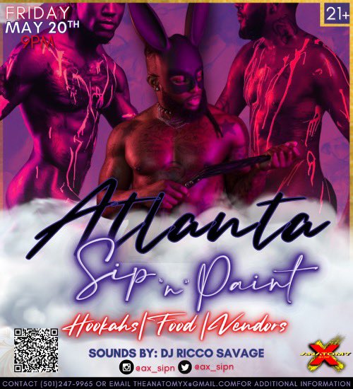JaisAnatomy_'s tweet photo. 🎨 Welcome to the Ultimate #SipandPaint ❌perience   @ax_sipN ❕

🎨Date: May 20th
🎤Co- Hosted by @JaisAnatomy_ 
🗣Get your tickets❗️

🎧 @djriccosavage 

 @CoxThee @DaddiDecent @datjonzboi @Flyboy_Dollaz28 @lick_kwamexxx 

https://t.co/PGExhuBLIt https://t.co/Gde5IXQZuV
