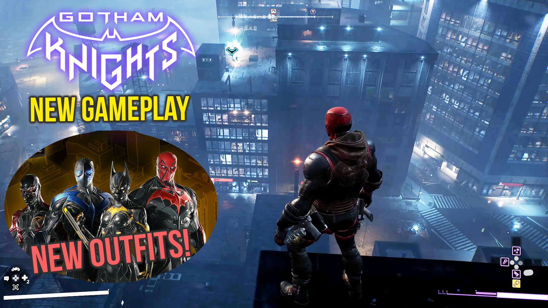 Confira o novo vídeo de gameplay de Gotham Knights