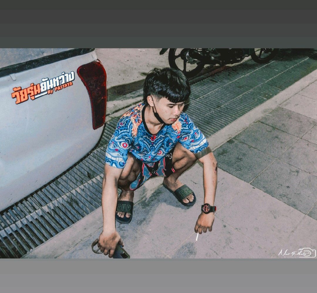 nuang33's tweet photo. โสดครับ555🖤🤏 https://t.co/27LOK2vdur