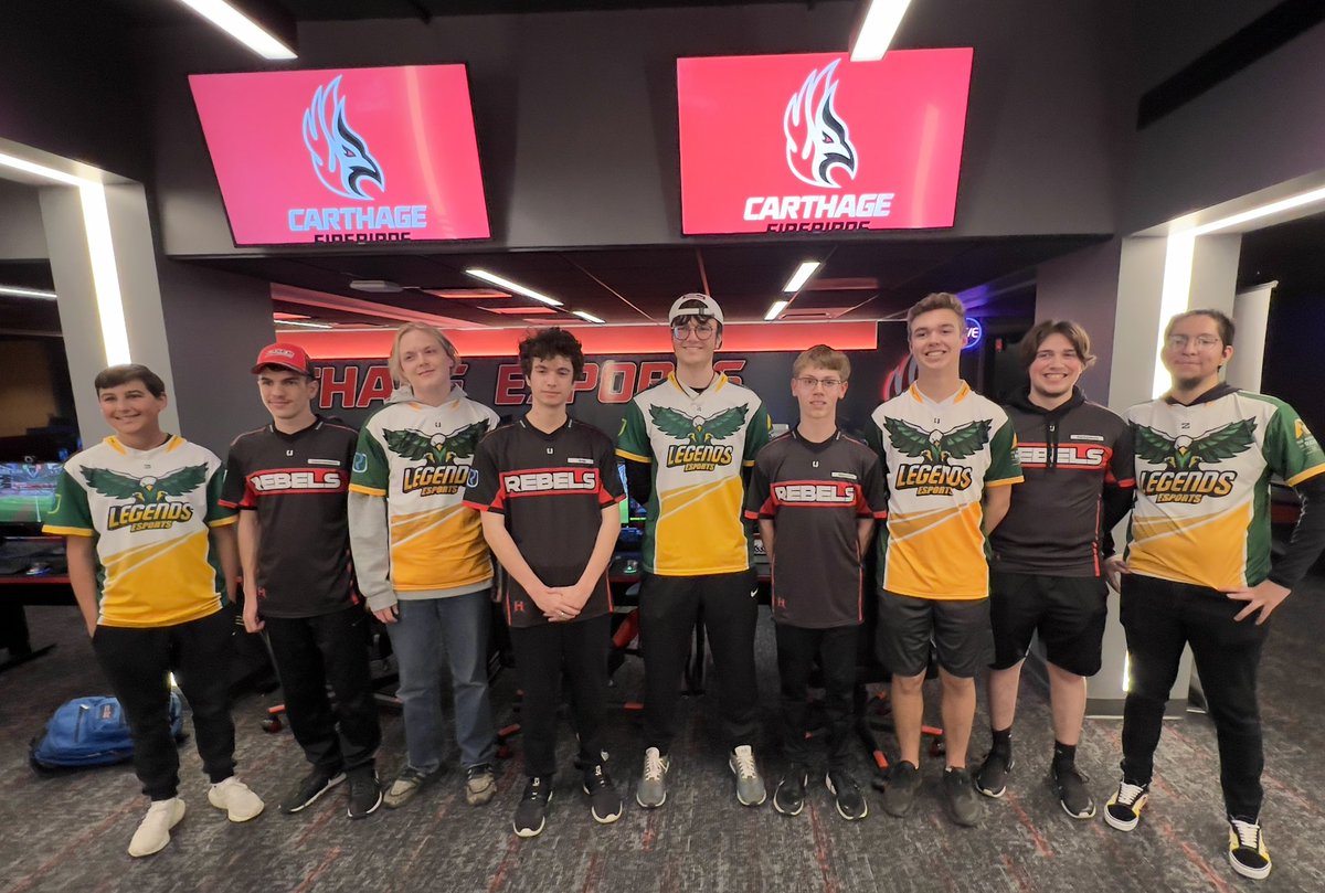 Thank you again to <a href="/CarthageEsports/">Carthage Firebirds Esports</a> for hosting our watch. <a href="/casehslegends/">Case Legends Esports</a> are off to the <a href="/WIHSesports/">Wisconsin High School Esports Association</a> state finals in Wausau this weekend.