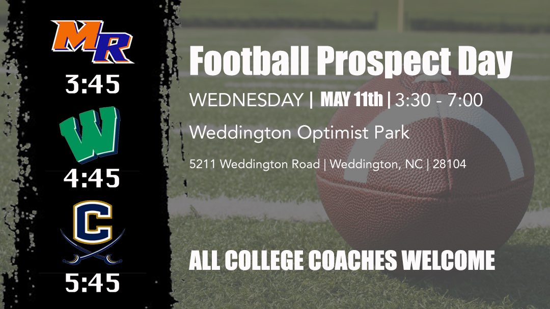 Coach_Kavy's tweet photo. Tomorrow is the day, 3 rivals coming together for the sake of the players! Huge thank you to @BigDubFootball @coachcaponewhs  and @MarvinRidgeFB for making this opportunity for all of players happen! See all of you college coaches tomorrow evening! https://t.co/IyfHSHtWTF